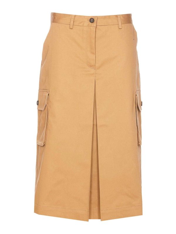 Maison Kitsuné Jupe Midi - Beige