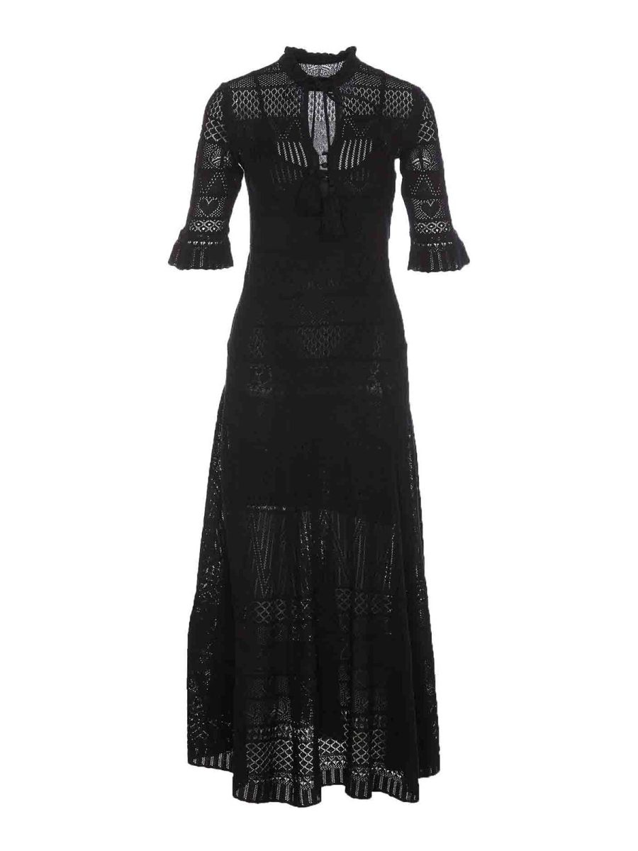 Zadig & Voltaire Robe Au Genou - Noir