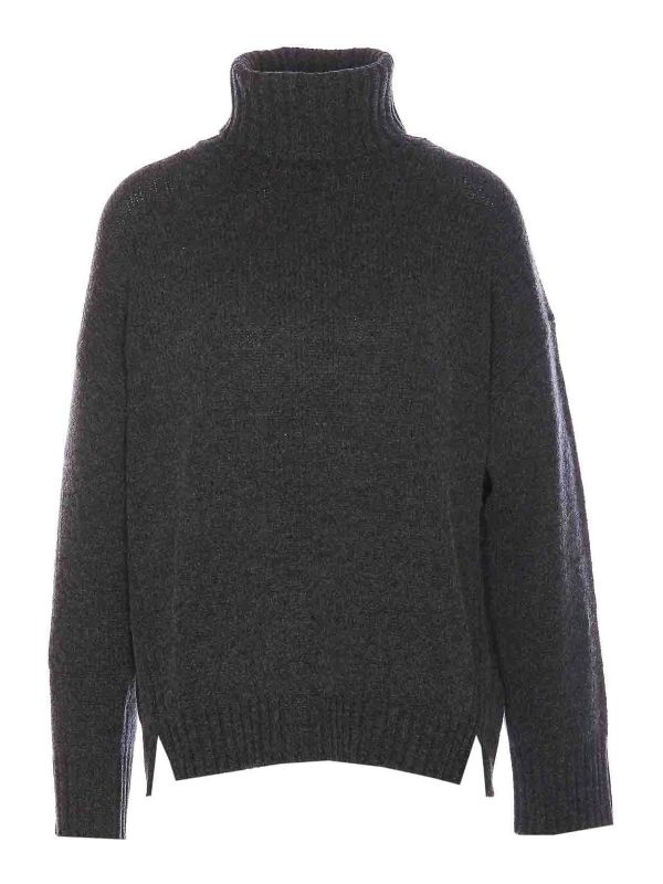Allude Pull Col Rond - Gris
