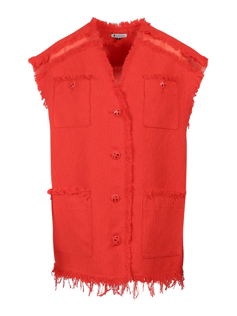 K Krizia Blazer - Rouge