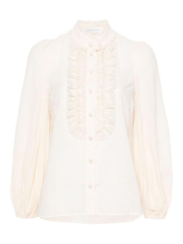 Zimmermann Blouse - Beige