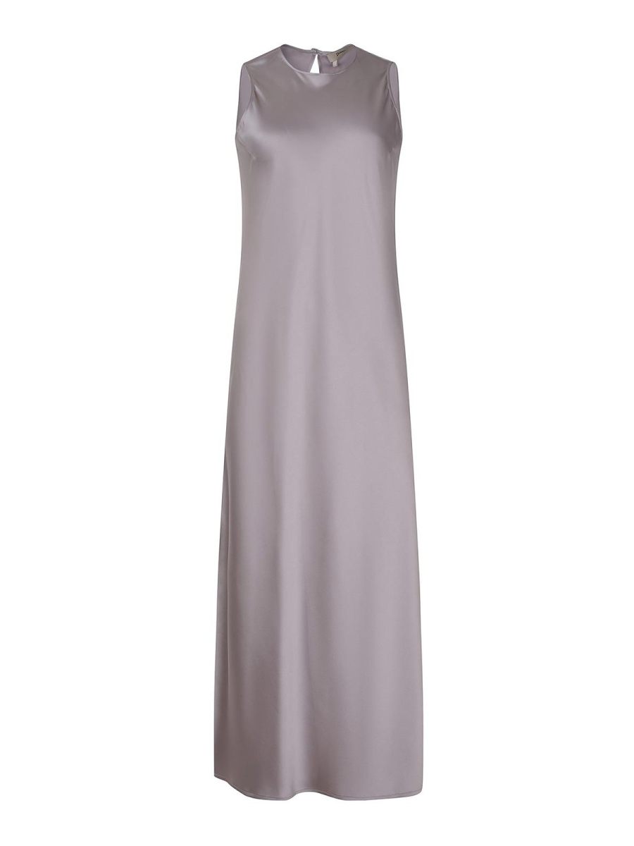 Herno Robe Au Genou - Gris
