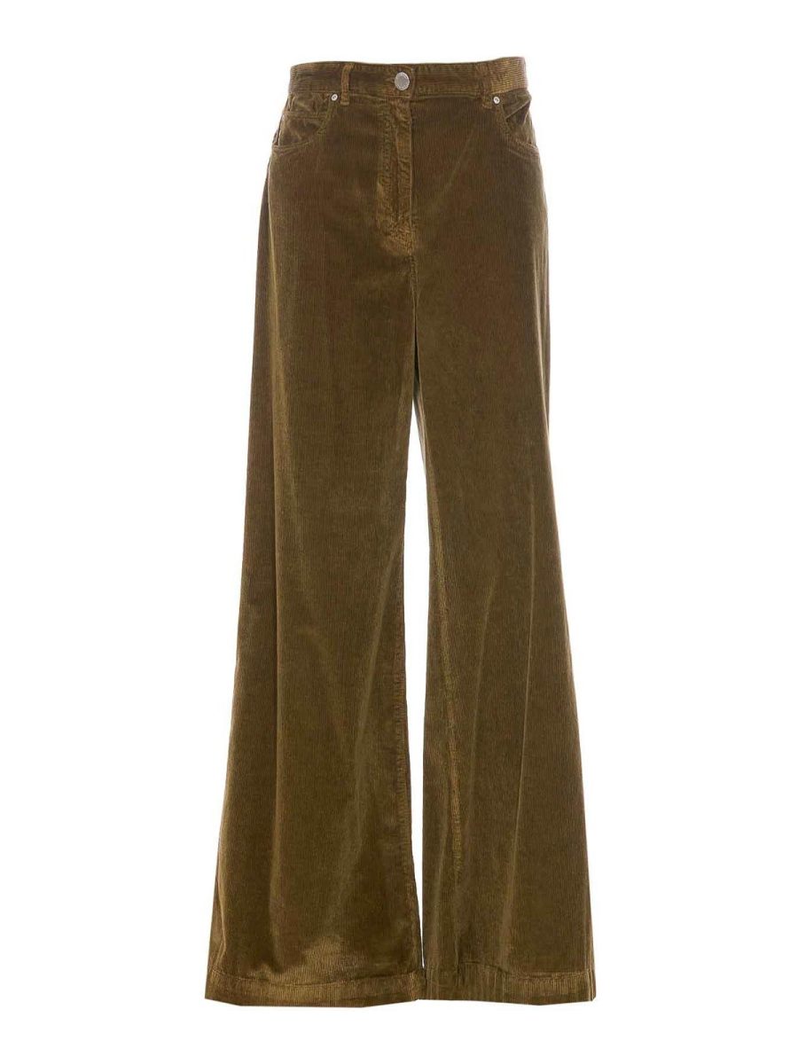 Pinko Pantalons Décontractés - Vert