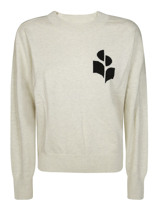 Isabel Marant Etoile Pull Col Bateau - Gris