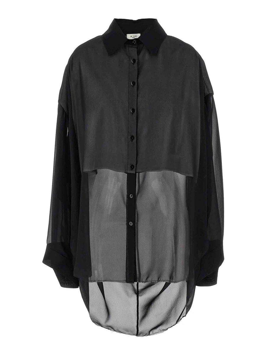 Di. La3 Pari' Chemise - Noir