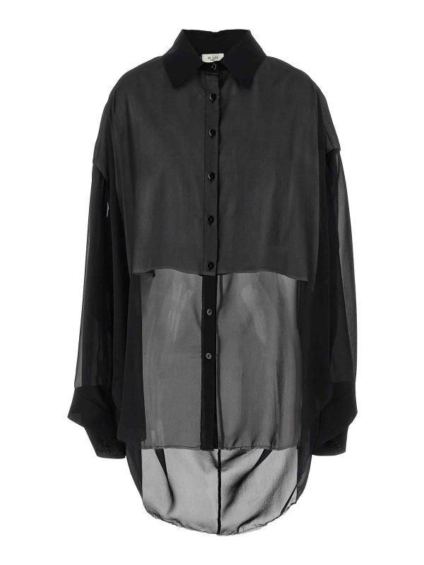 Di. La3 Pari' Chemise - Noir