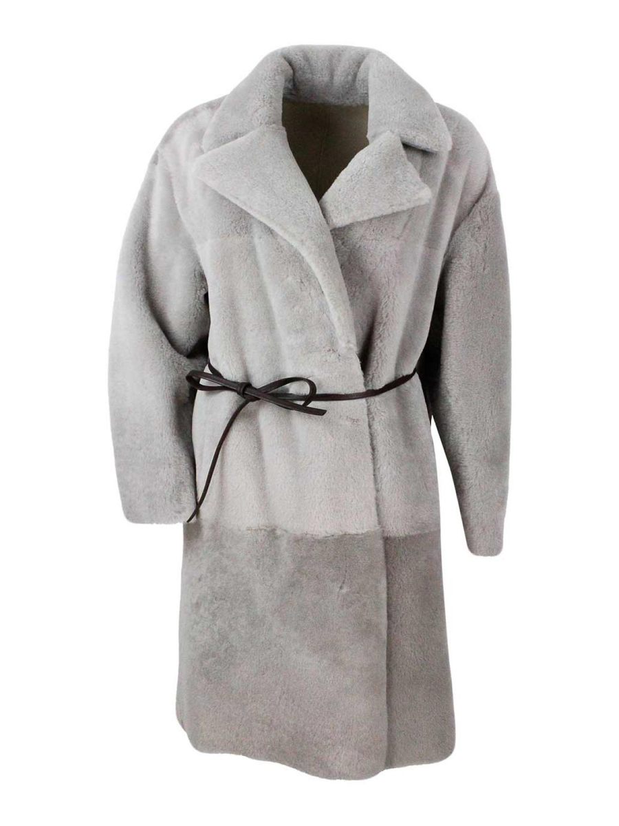 Fabiana Filippi Manteau Court - Marron