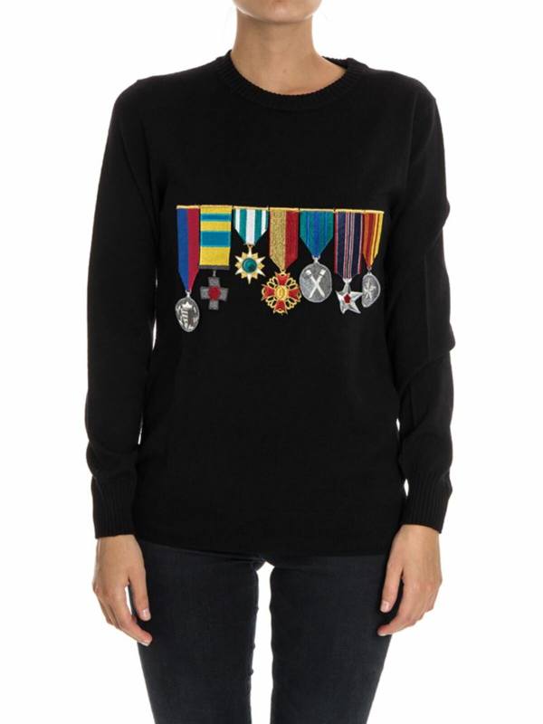 Stella Jean Pull Col Roulé - Noir