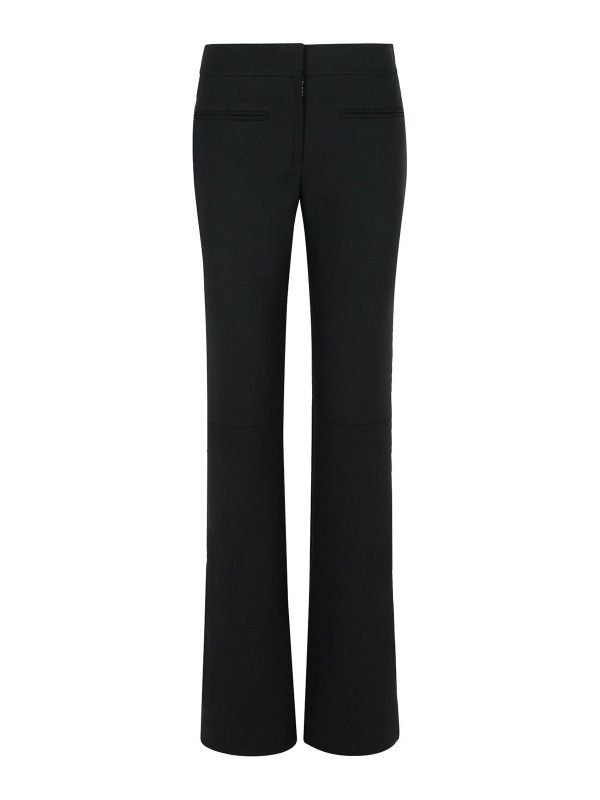 Courreges Pantalon Couturier - Noir