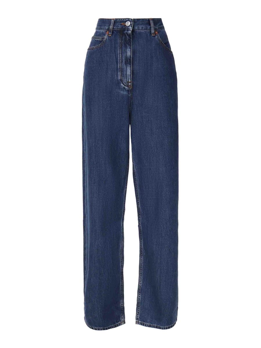 Valentino Garavani Jean Bootcut - Foncé Délavé