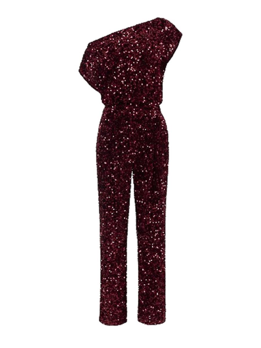 Elisabetta Franchi Combinaison - Rouge