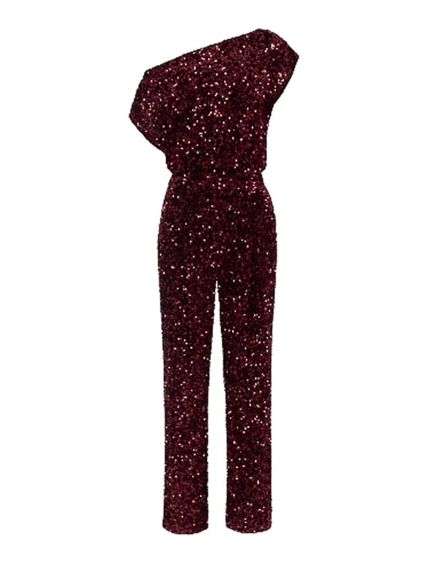 Elisabetta Franchi Combinaison - Rouge