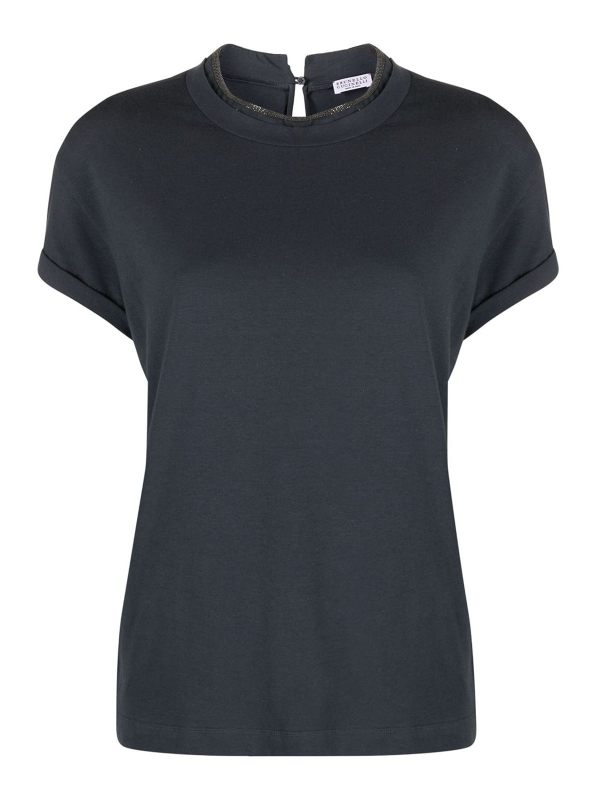 Brunello Cucinelli T-Shirt - Bleu Clair