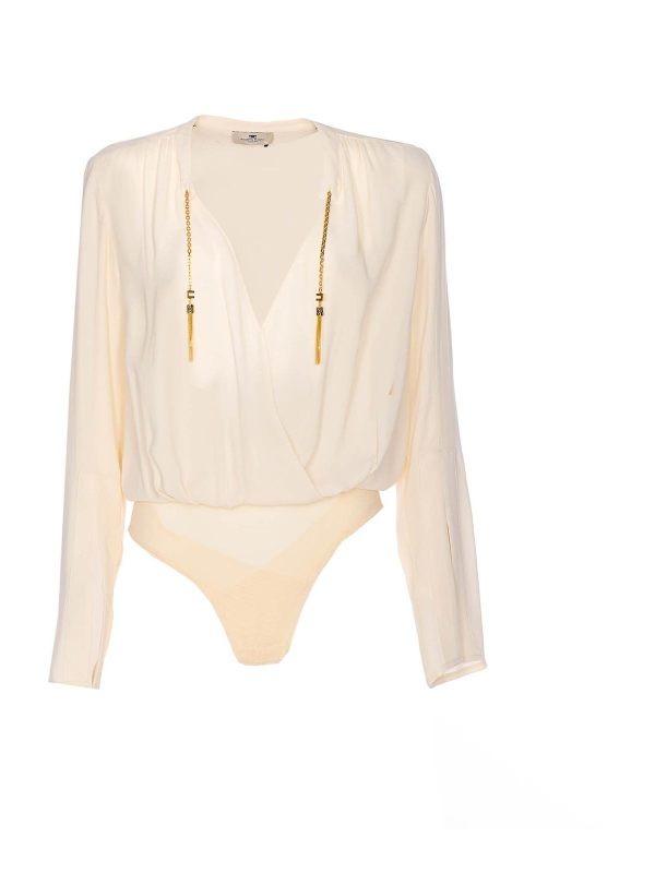 Elisabetta Franchi Chemise - Blanc