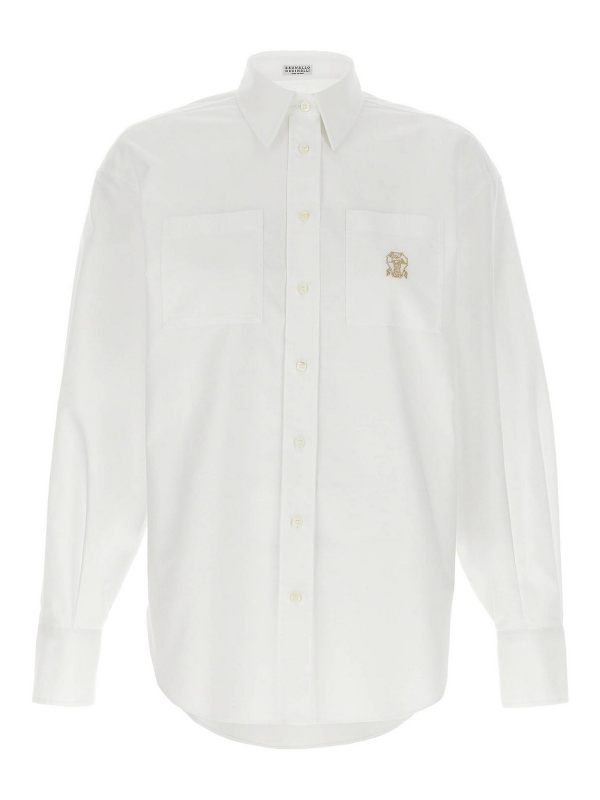 Brunello Cucinelli Chemise - Blanc