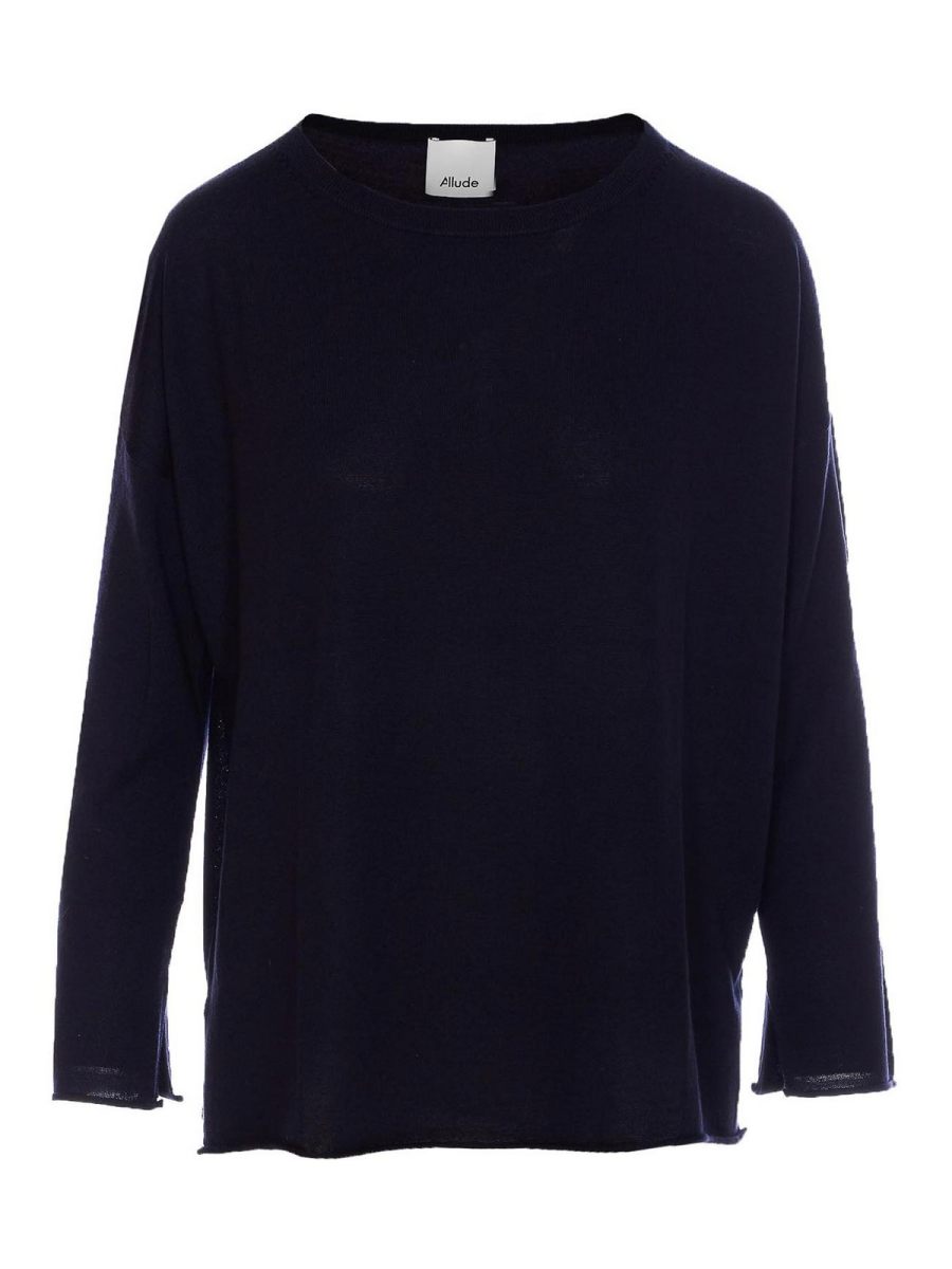 Allude Pull Col Rond - Noir