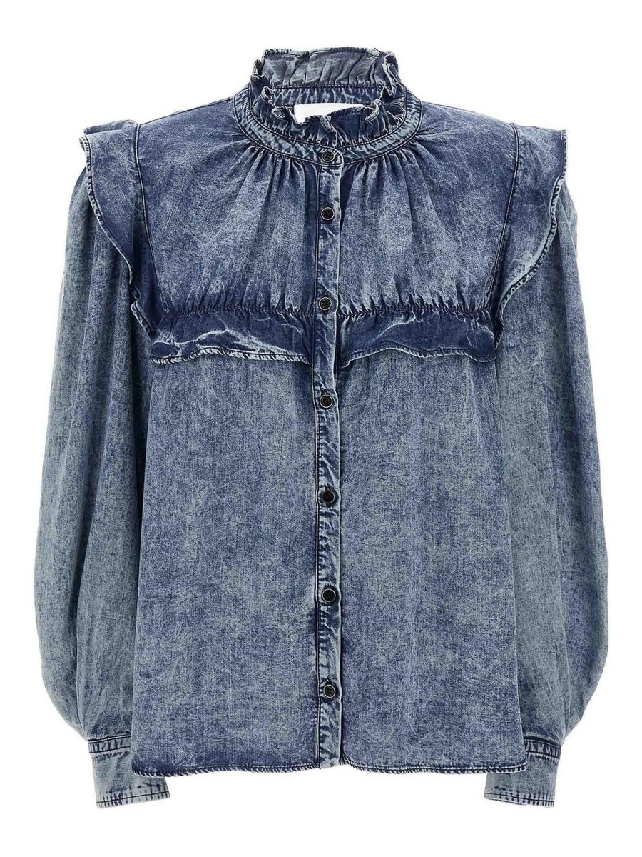 Isabel Marant Etoile Chemise - Bleu