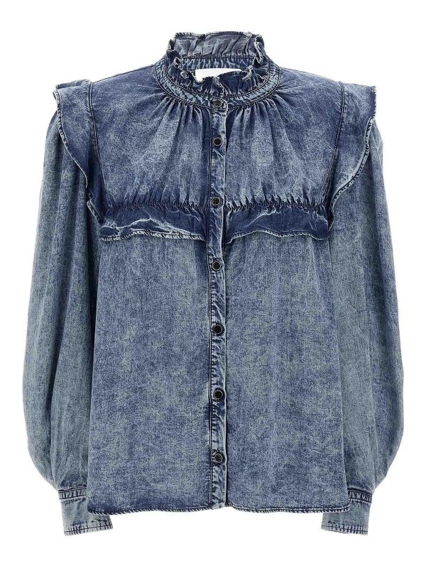 Isabel Marant Etoile Chemise - Bleu