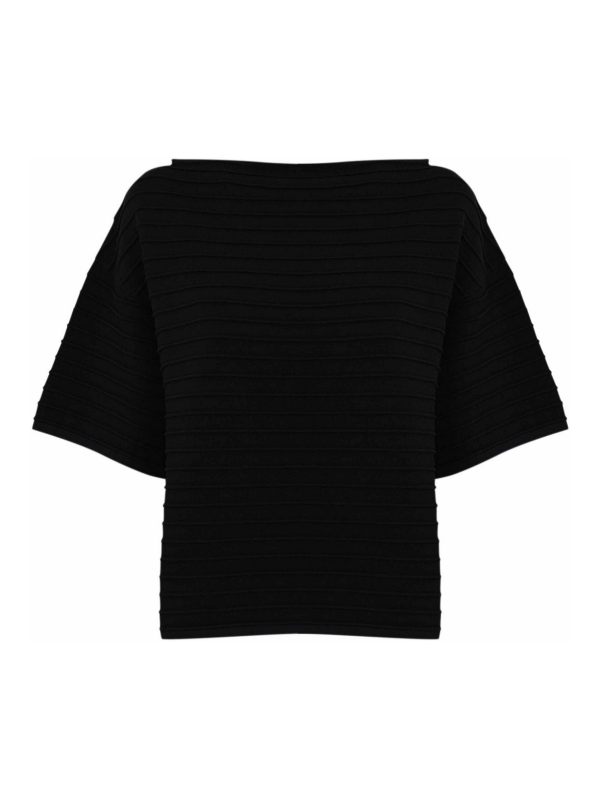 Liviana Conti Pull Col Rond - Noir