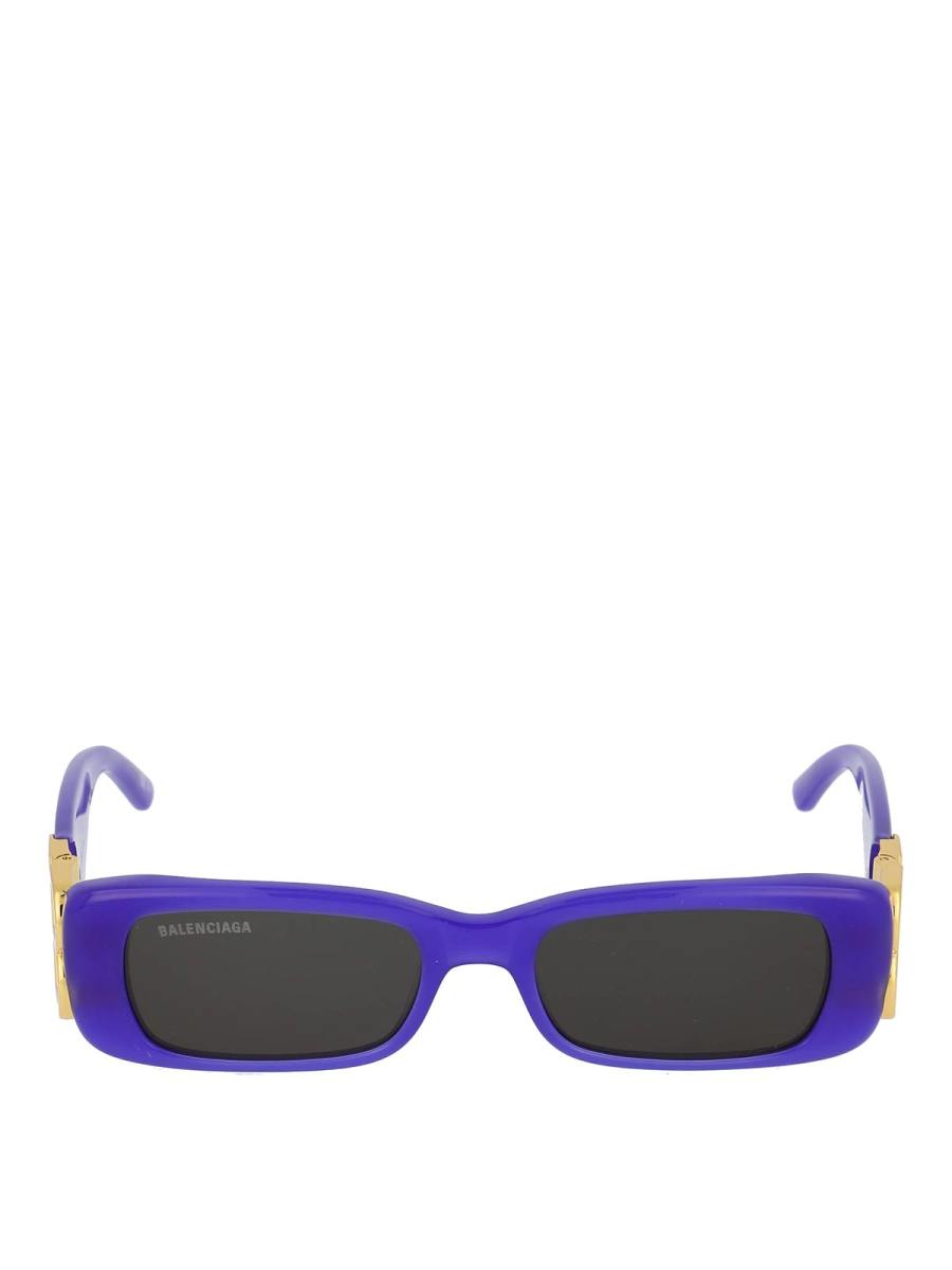 Balenciaga Lunettes De Soleil - Violet