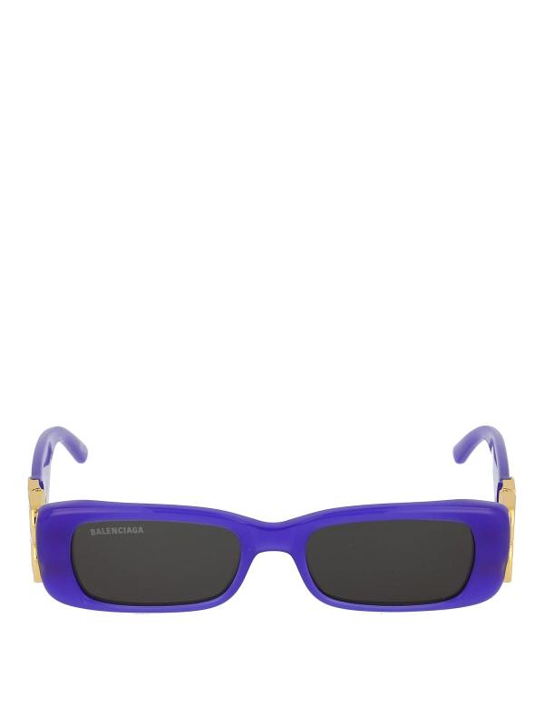 Balenciaga Lunettes De Soleil - Violet