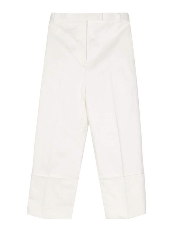 Thom Browne Pantalons Décontractés - Blanc