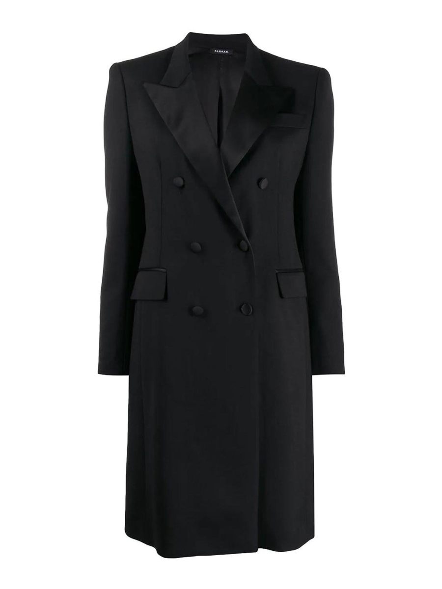 P. A.R. O.S. H. Manteau Court - Noir