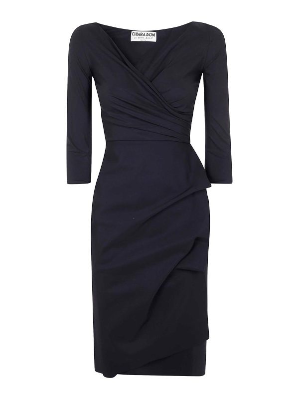 Chiara Boni La Petite Robe Robe Au Genou - Noir