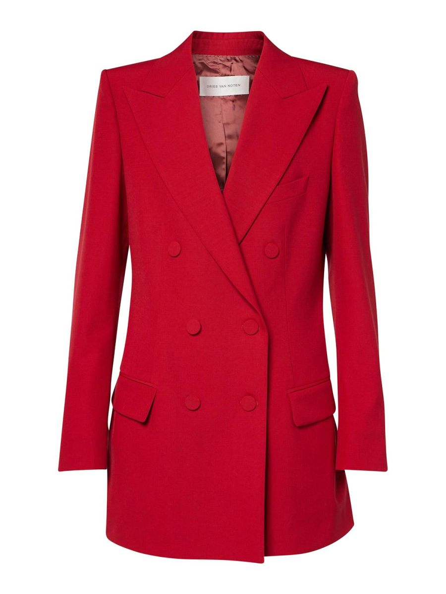 Dries Van Noten Veste Casual - Rouge