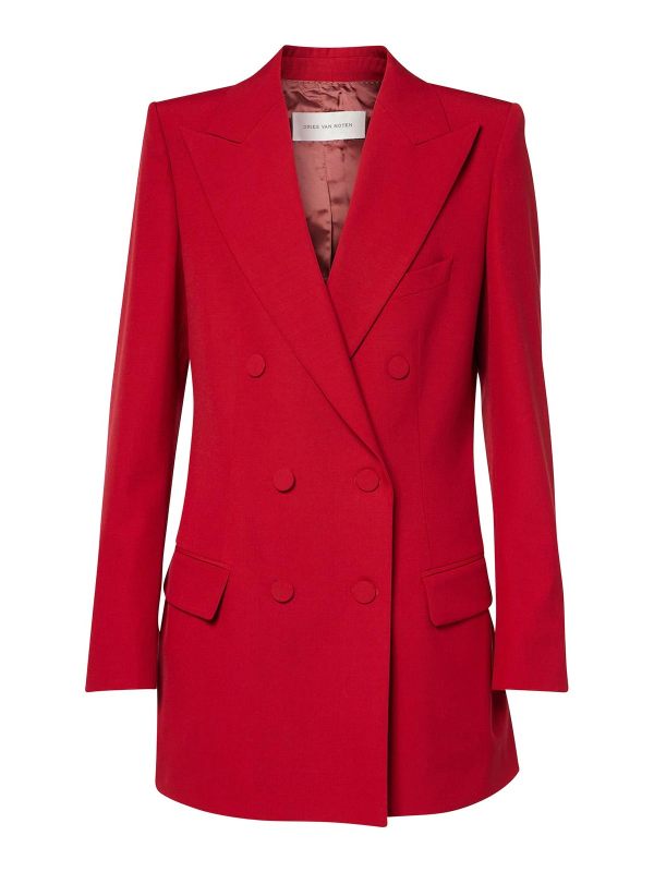 Dries Van Noten Veste Casual - Rouge