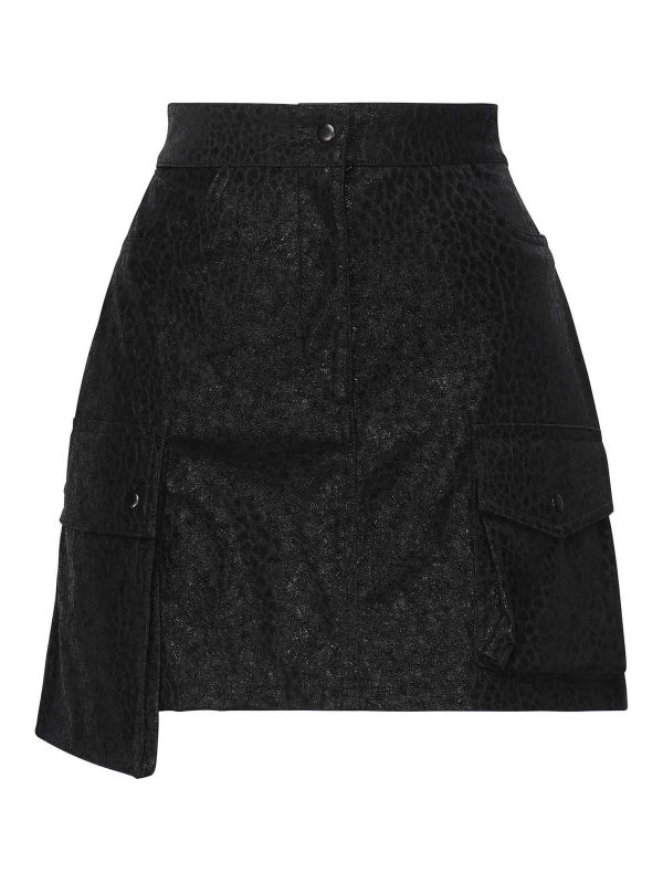 Alberto Audenino Mini Jupe - Noir