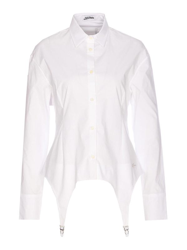 Jean Paul Gaultier Chemise - Blanc