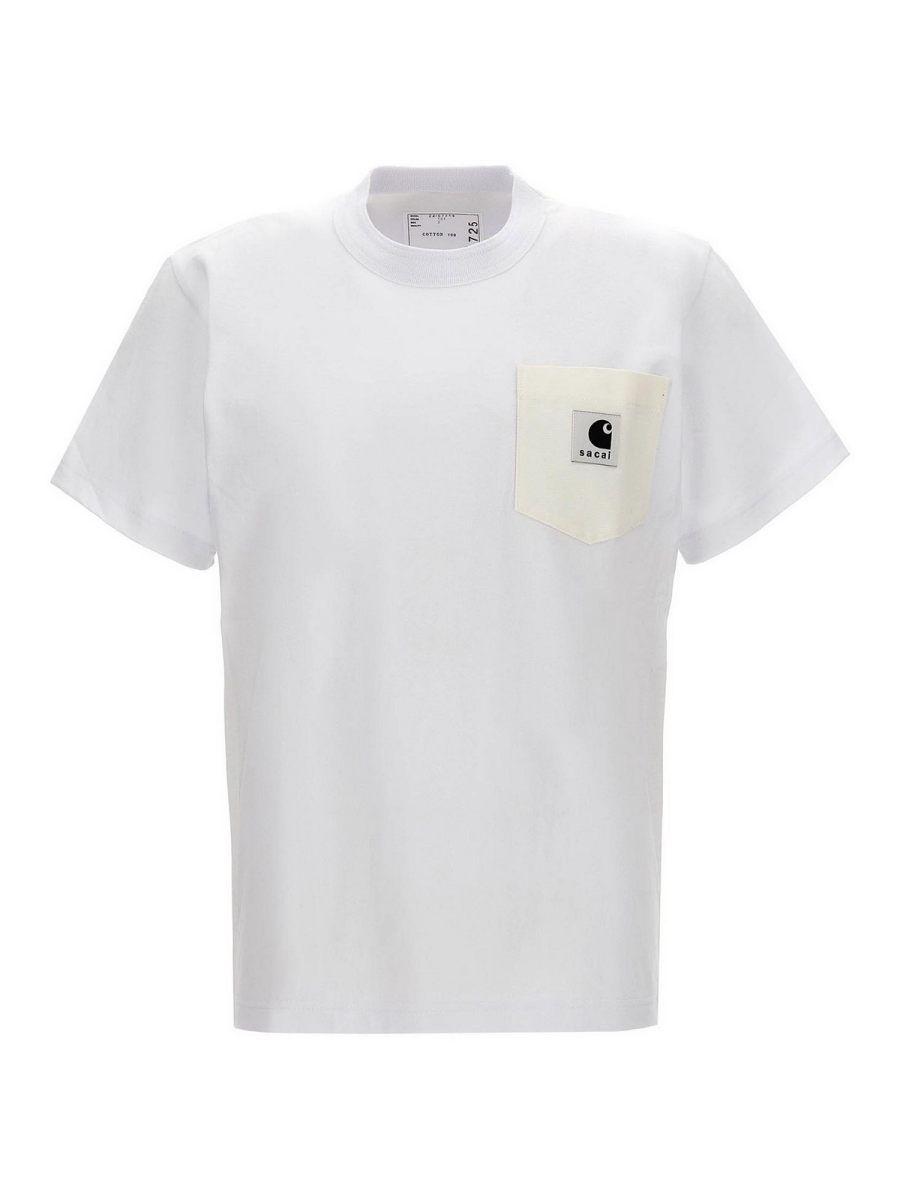Sacai T-Shirt - Blanc