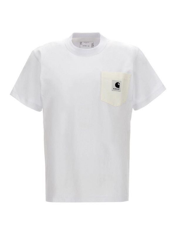 Sacai T-Shirt - Blanc