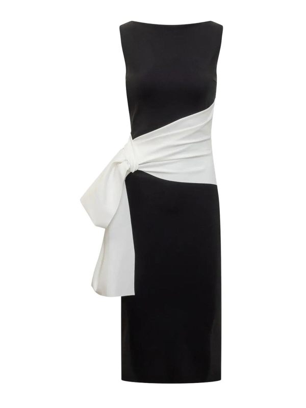 Chiara Boni La Petite Robe Robe Au Genou - Noir
