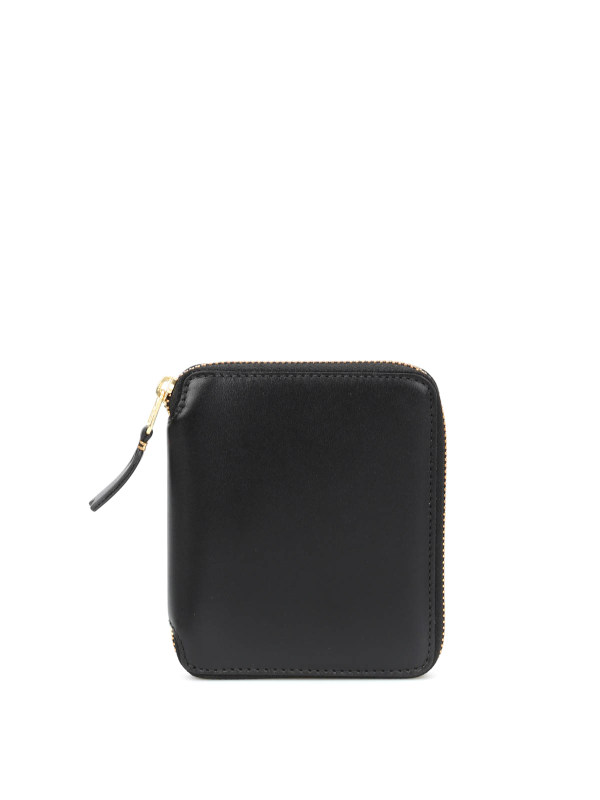 Comme Des Garcons Super Fluo zip around wallet