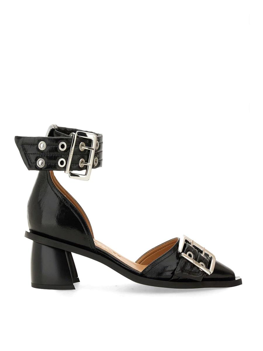 Ganni Chaussures À Talon - Noir