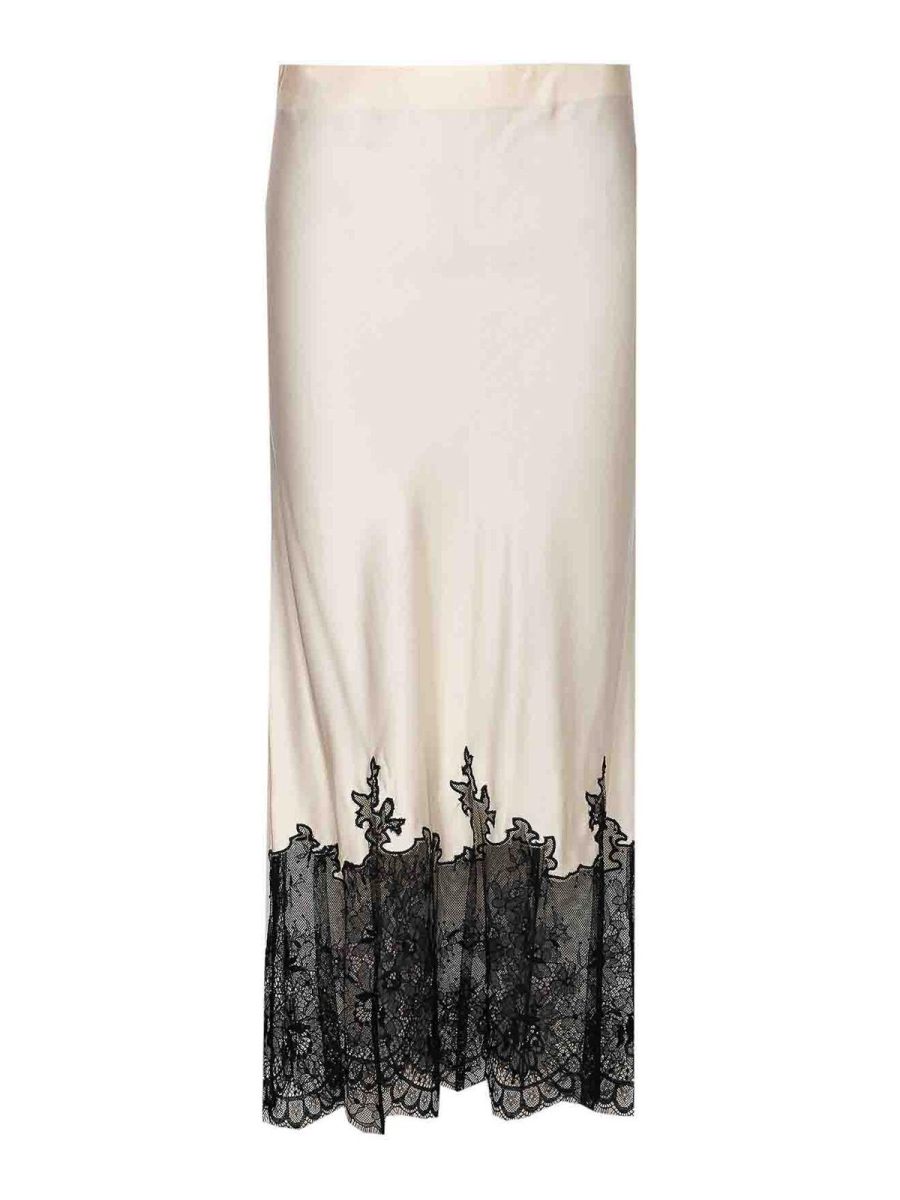 Twinset Jupe Midi - Blanc