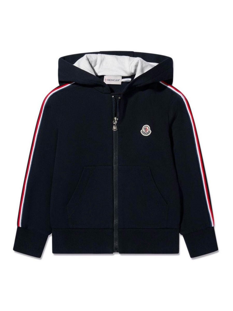 Moncler Jr Sweat-Shirts - Bleu Foncé