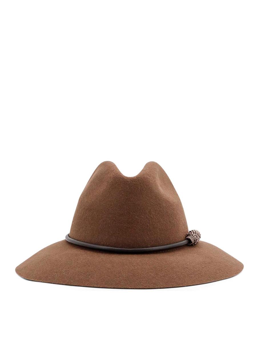 Brunello Cucinelli Chapeau - Marron
