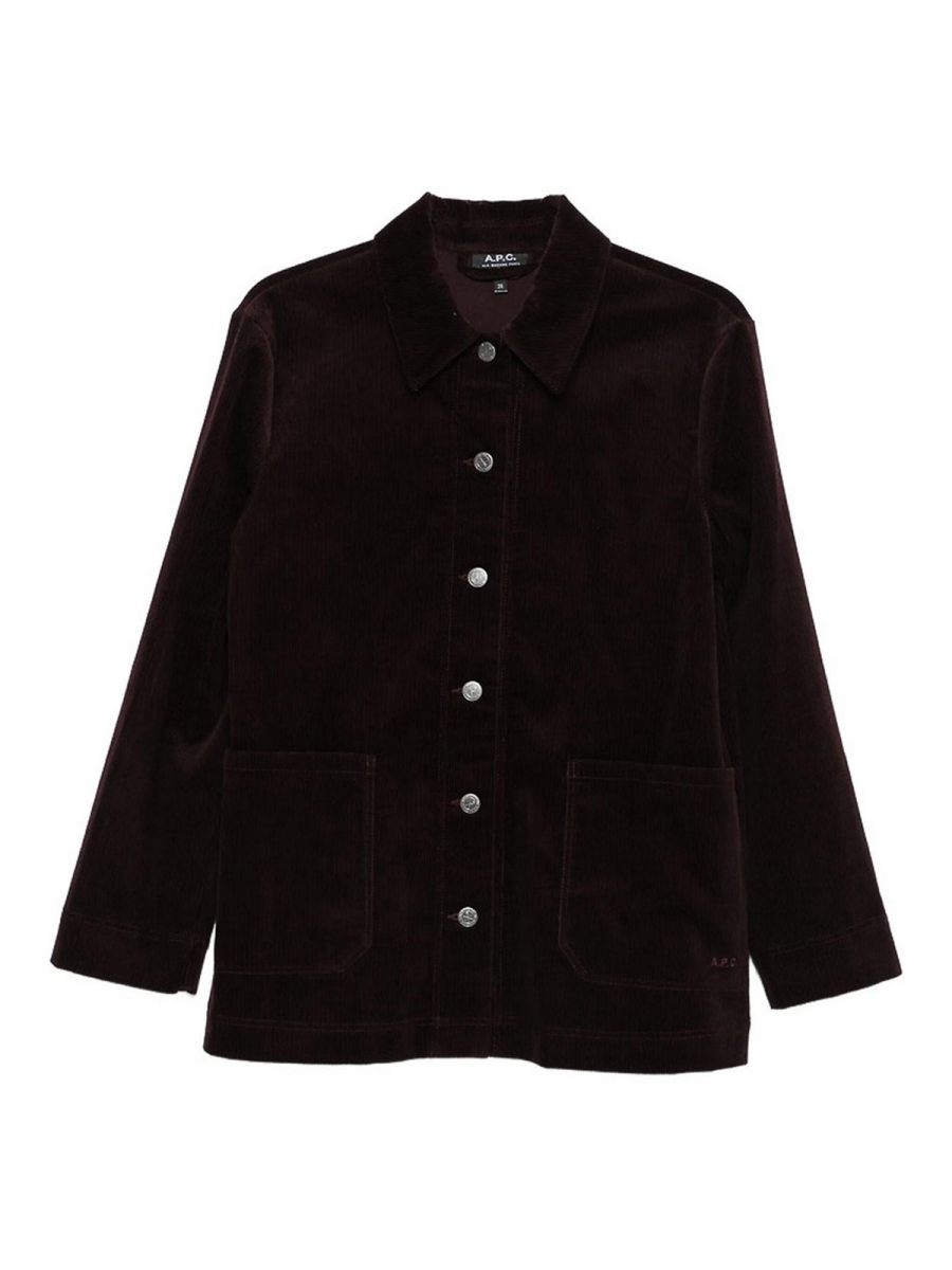 A. P.C. Veste Casual - Rouge