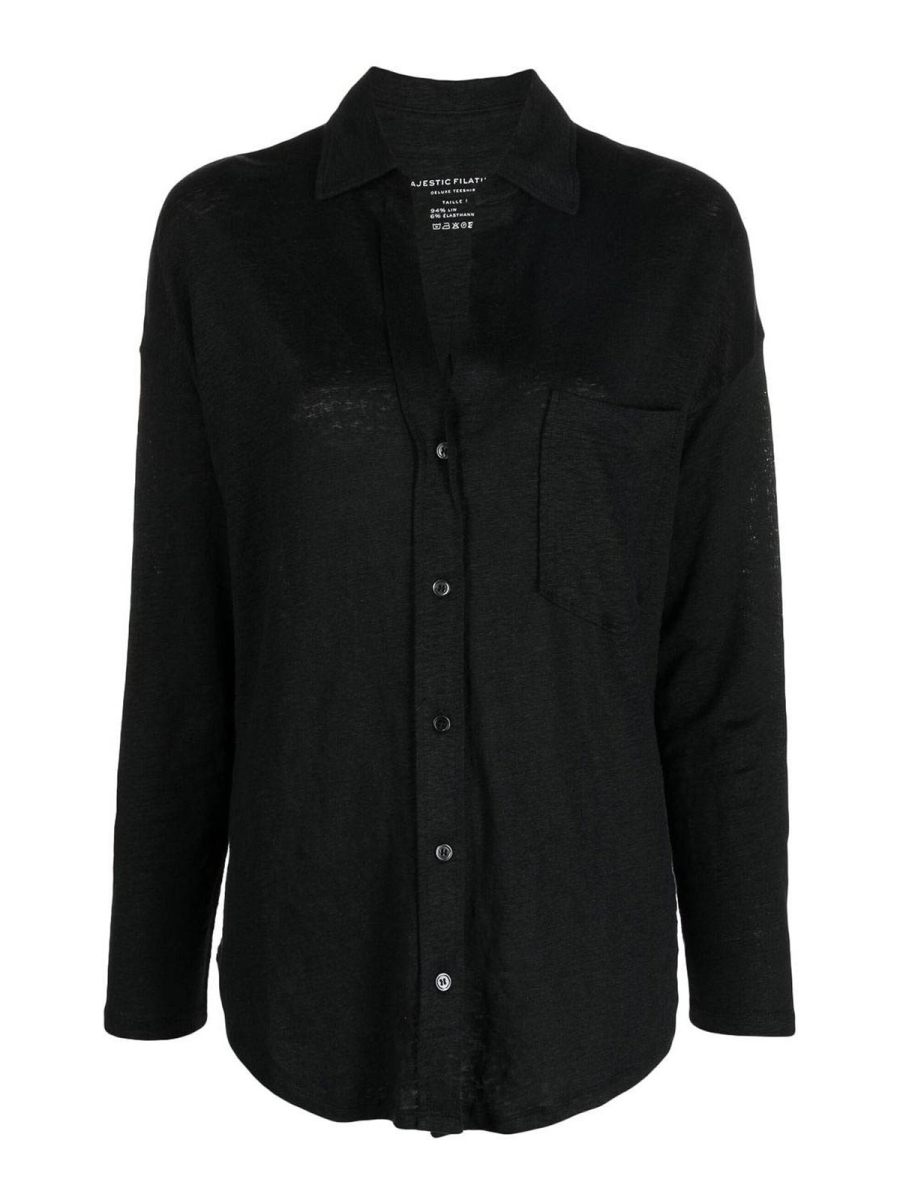 Majestic Filatures Chemise - Noir