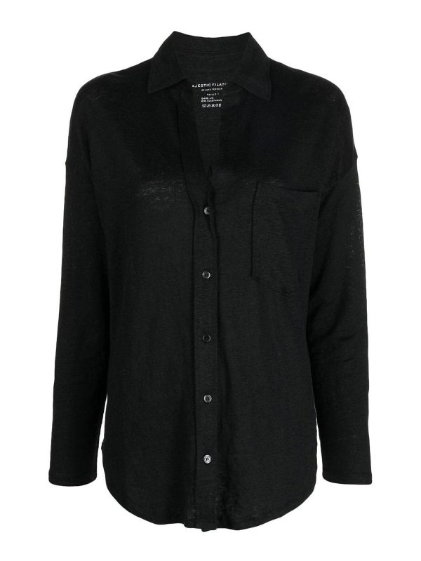 Majestic Filatures Chemise - Noir