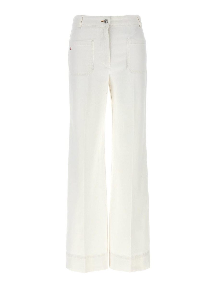 Victoria Beckham Jean Bootcut - Blanc