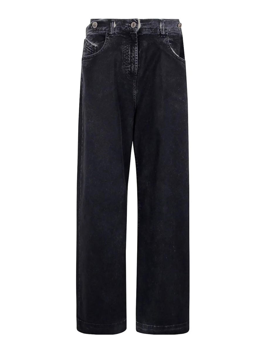The Attico Jean Bootcut - Bleu