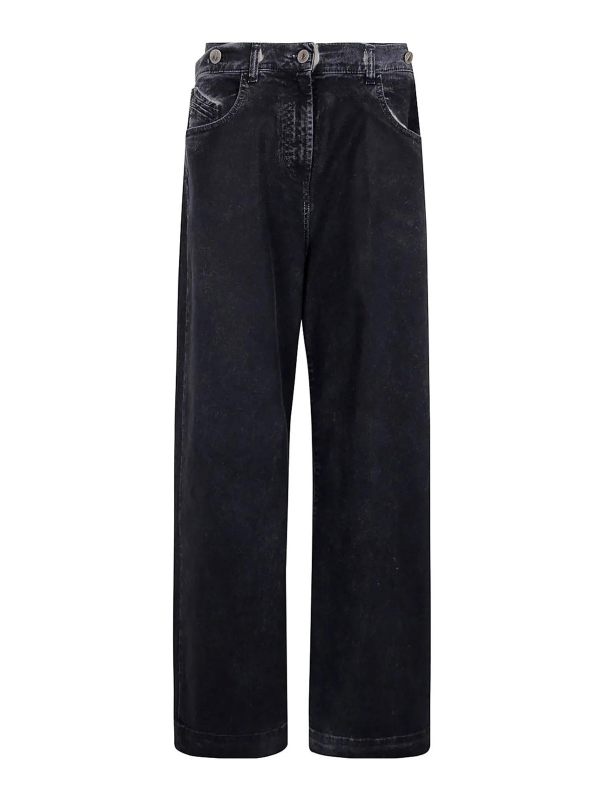 The Attico Jean Bootcut - Bleu