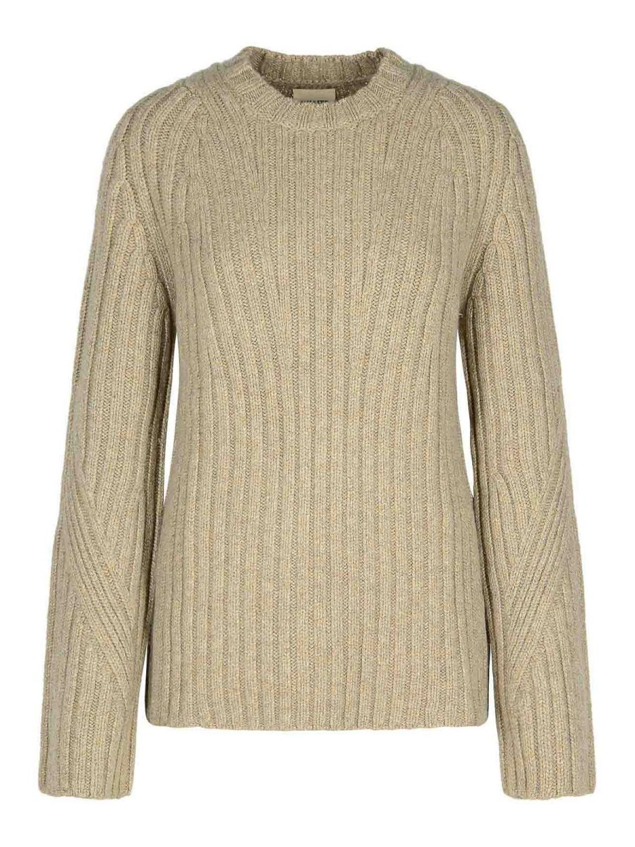 Khaite Pull Col Rond - Beige