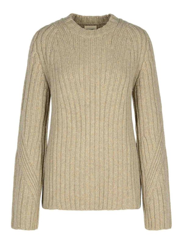 Khaite Pull Col Rond - Beige