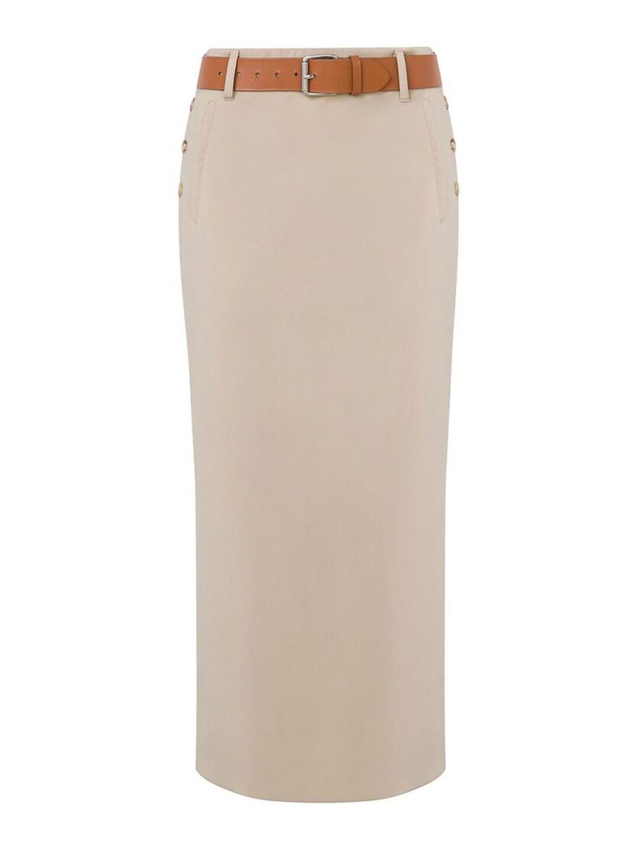 Moschino Jupe Midi - Beige