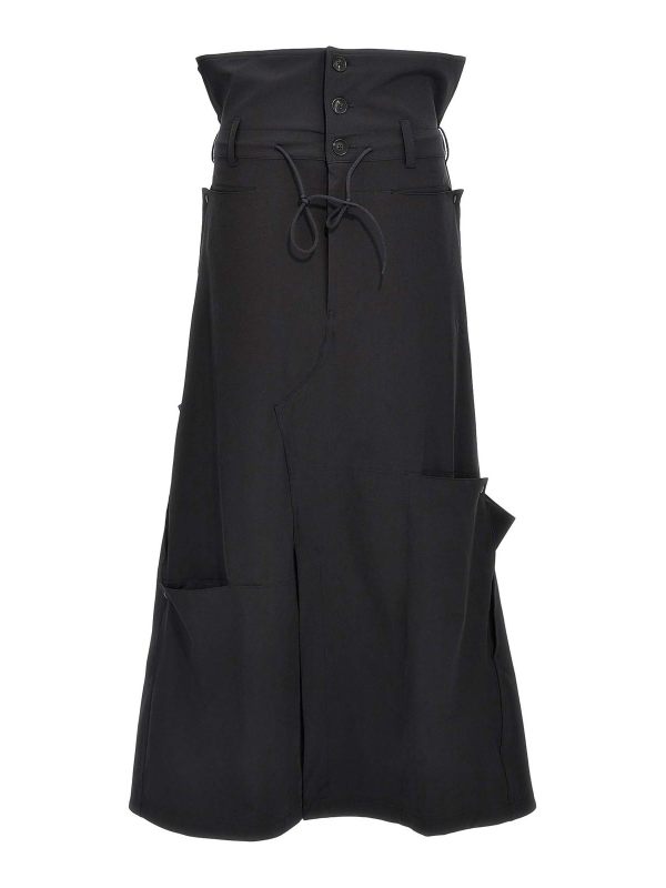 Y-3 Jupe Midi - Noir